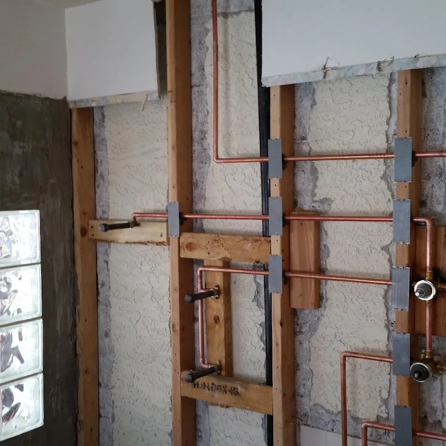 Copper pipe installation for Repiping in Forestville